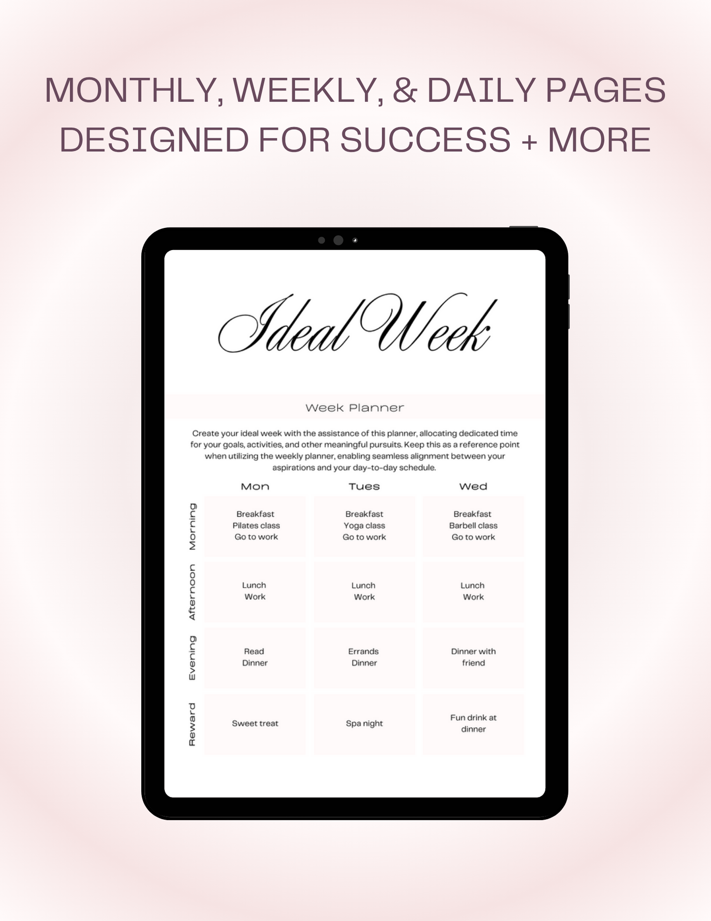 3 Month Lock In Guide & Planner